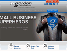 Tablet Screenshot of gordonmultimedia.com